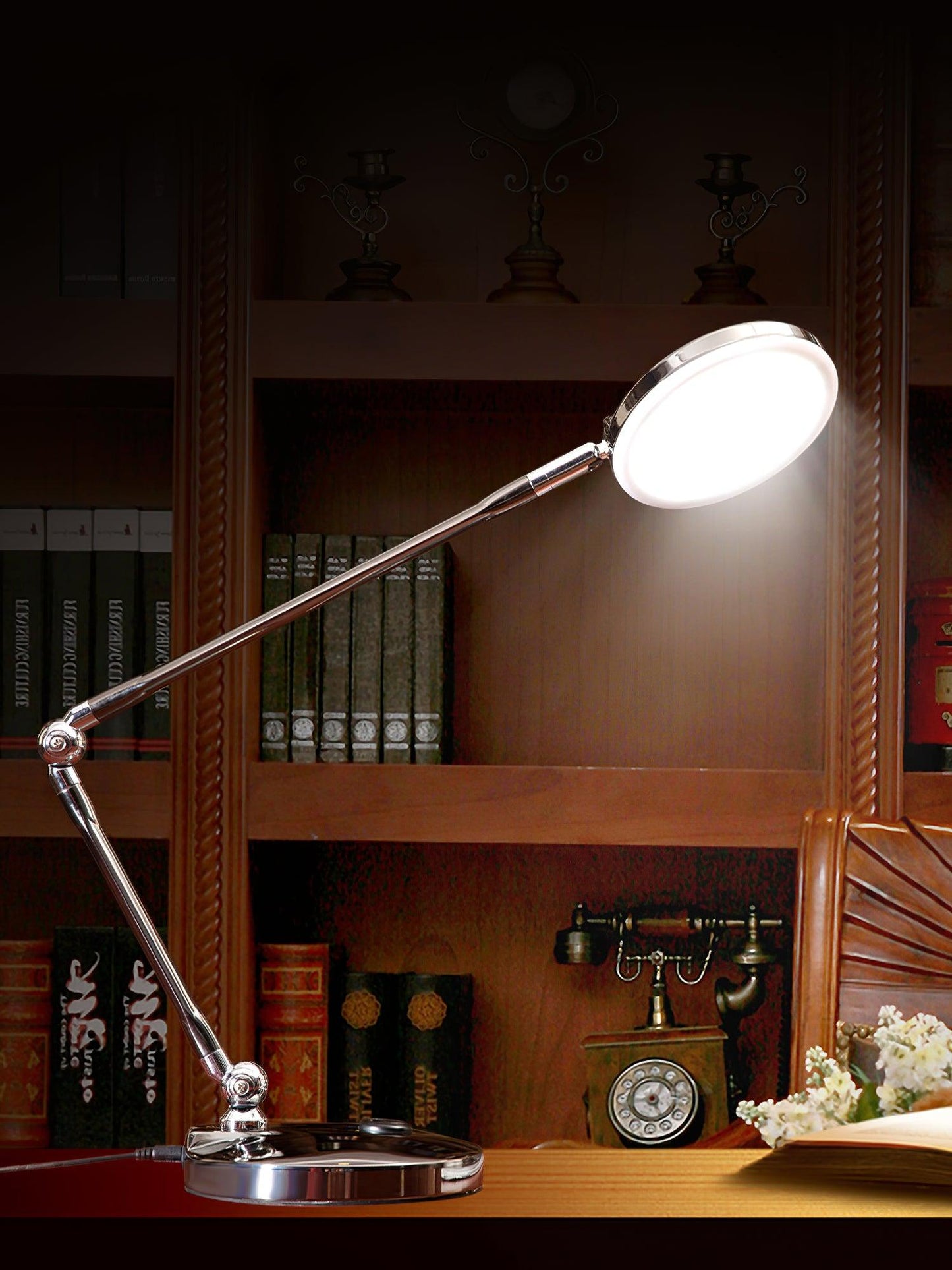 Simple Round Floor Lamp 6.7'