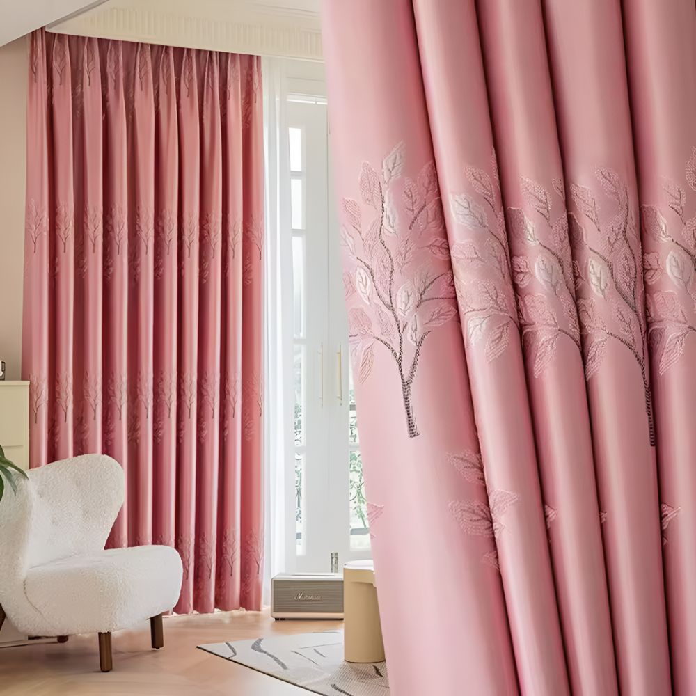 Nature Inspired Light Blocking Drapes
