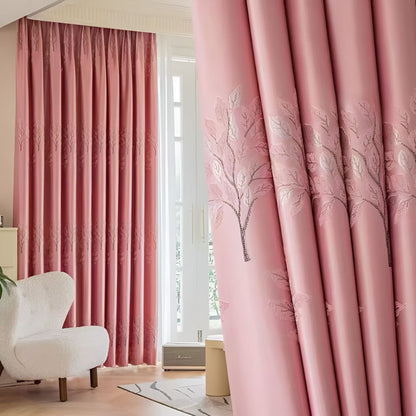 Nature Inspired Light Blocking Drapes