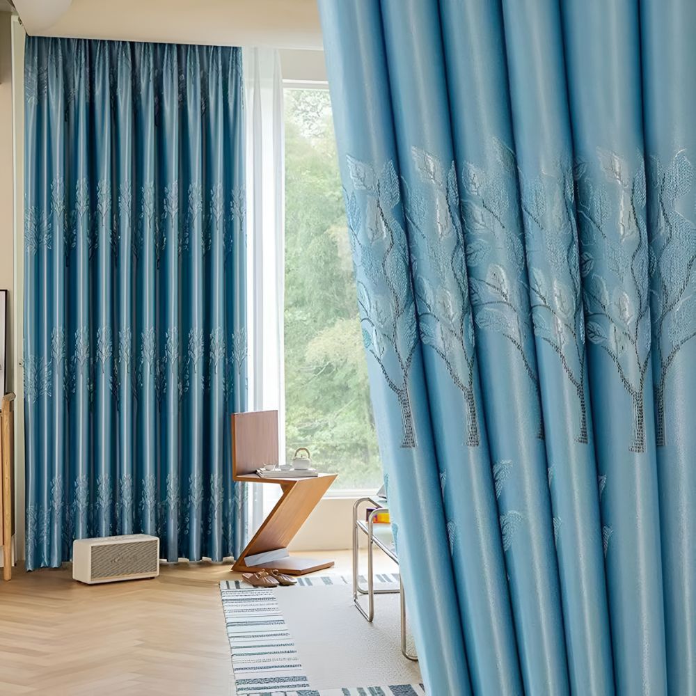 Nature Inspired Light Blocking Drapes
