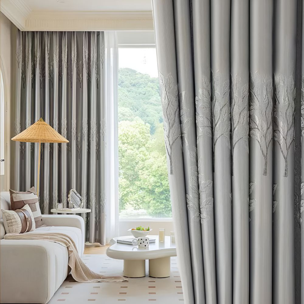 Nature Inspired Light Blocking Drapes