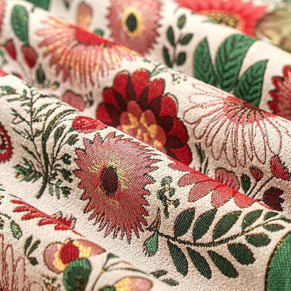 Decorative Flower Fringe Table Runner