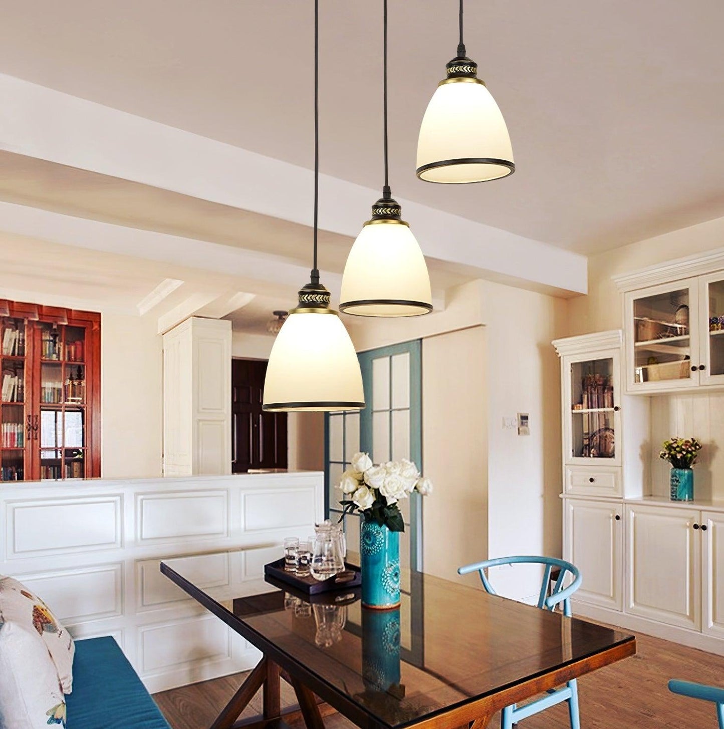 Modern Clear Glass Pendant Lighting