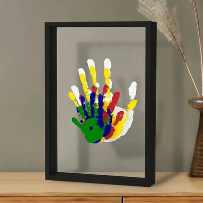 Personalized Wooden Baby Handprint Frame