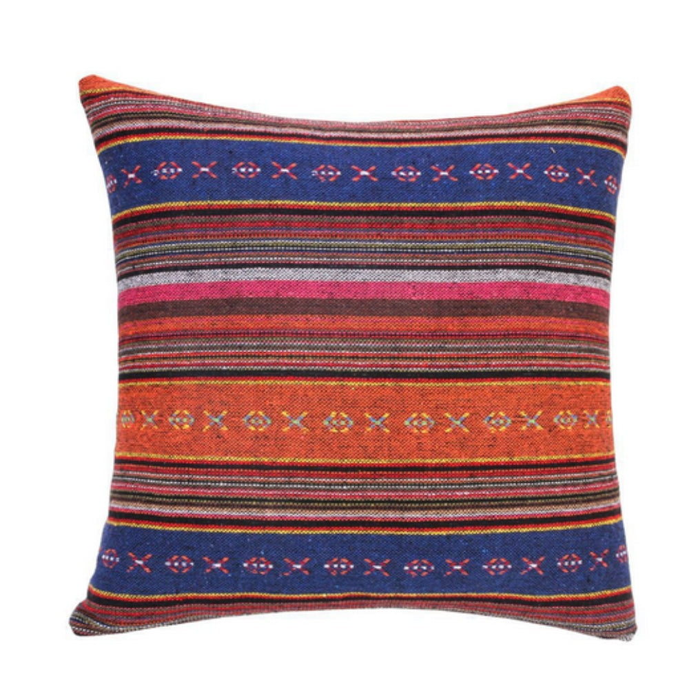 Colorful Global Pattern Throw Pillow Cover - Cofik