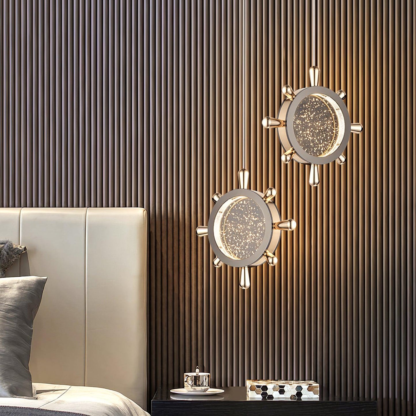 Sleek Modern LED Hanging Light Fixture