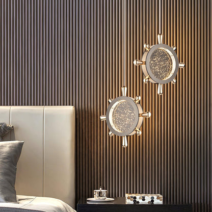 Sleek Modern LED Hanging Light Fixture