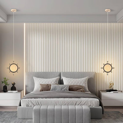 Sleek Modern LED Hanging Light Fixture