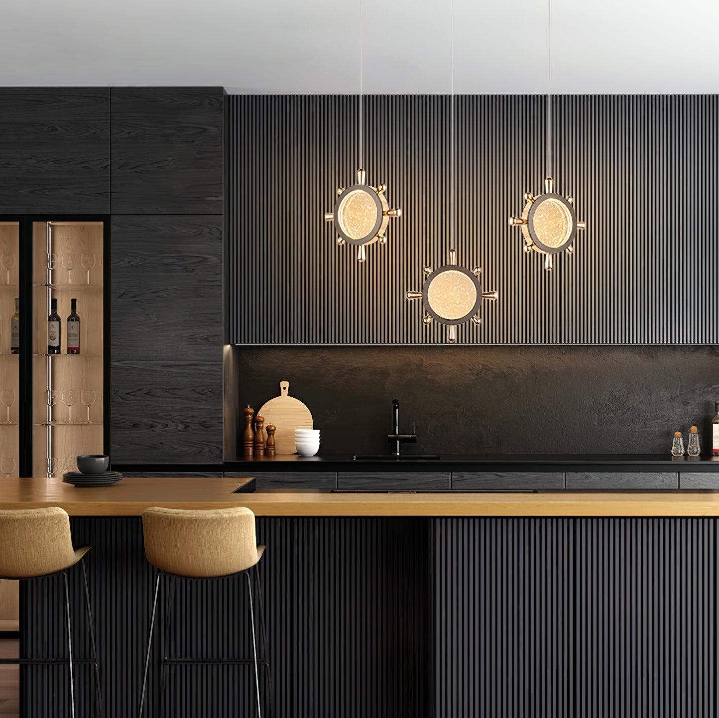 Sleek Modern LED Hanging Light Fixture