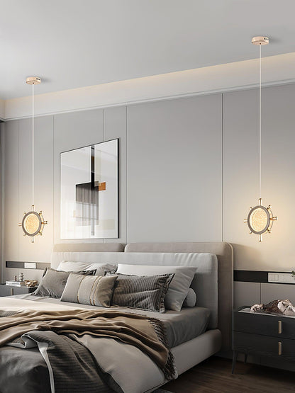Sleek Modern LED Hanging Light Fixture