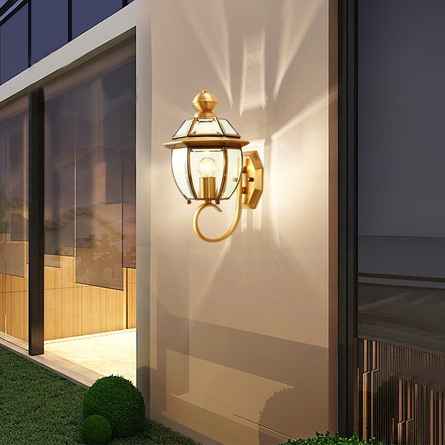 Classic Vintage Lantern Wall Lamp