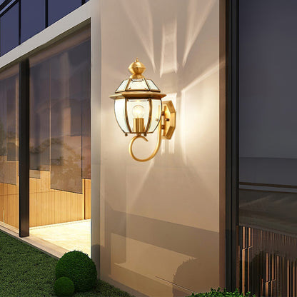 Classic Vintage Lantern Wall Lamp