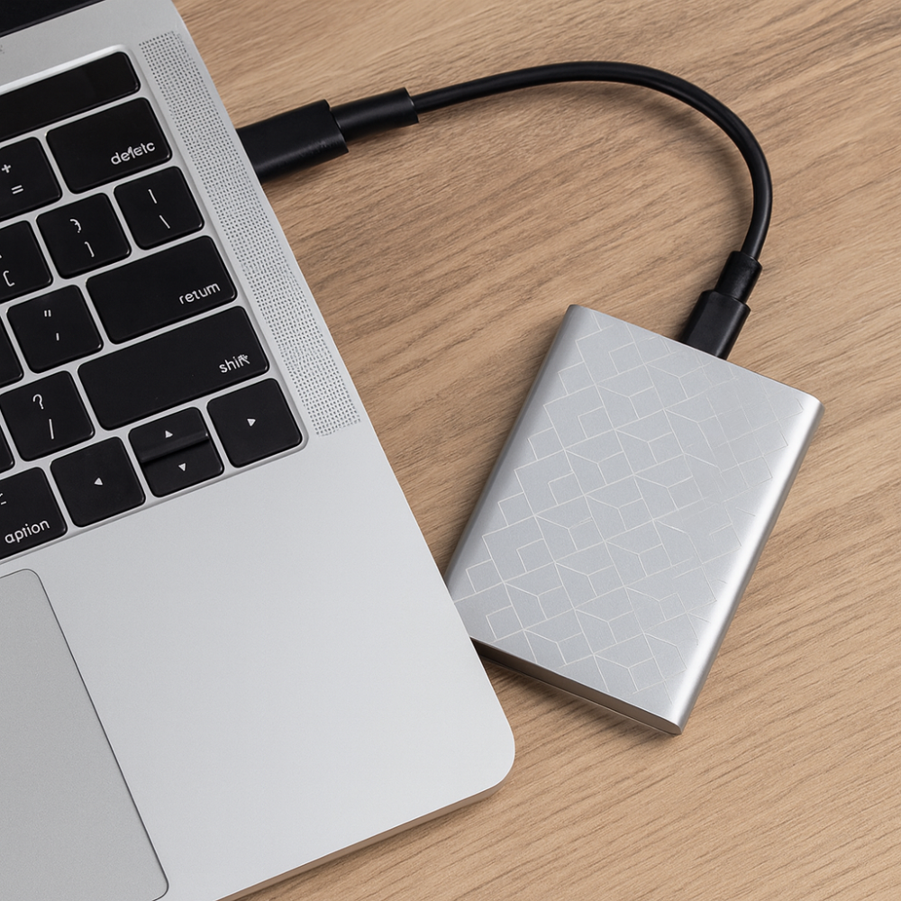 Fast Portable External Solid State Drive Storage - Cofik