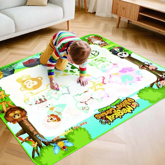 Big Kids Water Painting Mat – Spill Proof Art Toy - Cofik