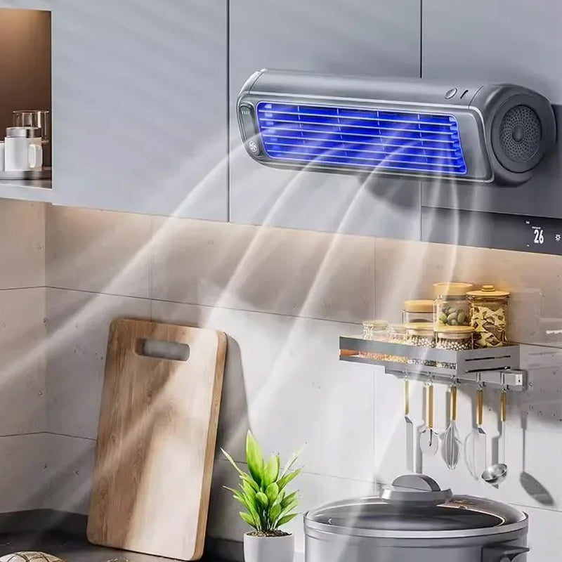 Compact Wall Mounted Air Conditioner Fan