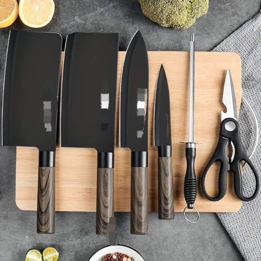 Professional 7-Piece Kitchen Knife Set - Cofik