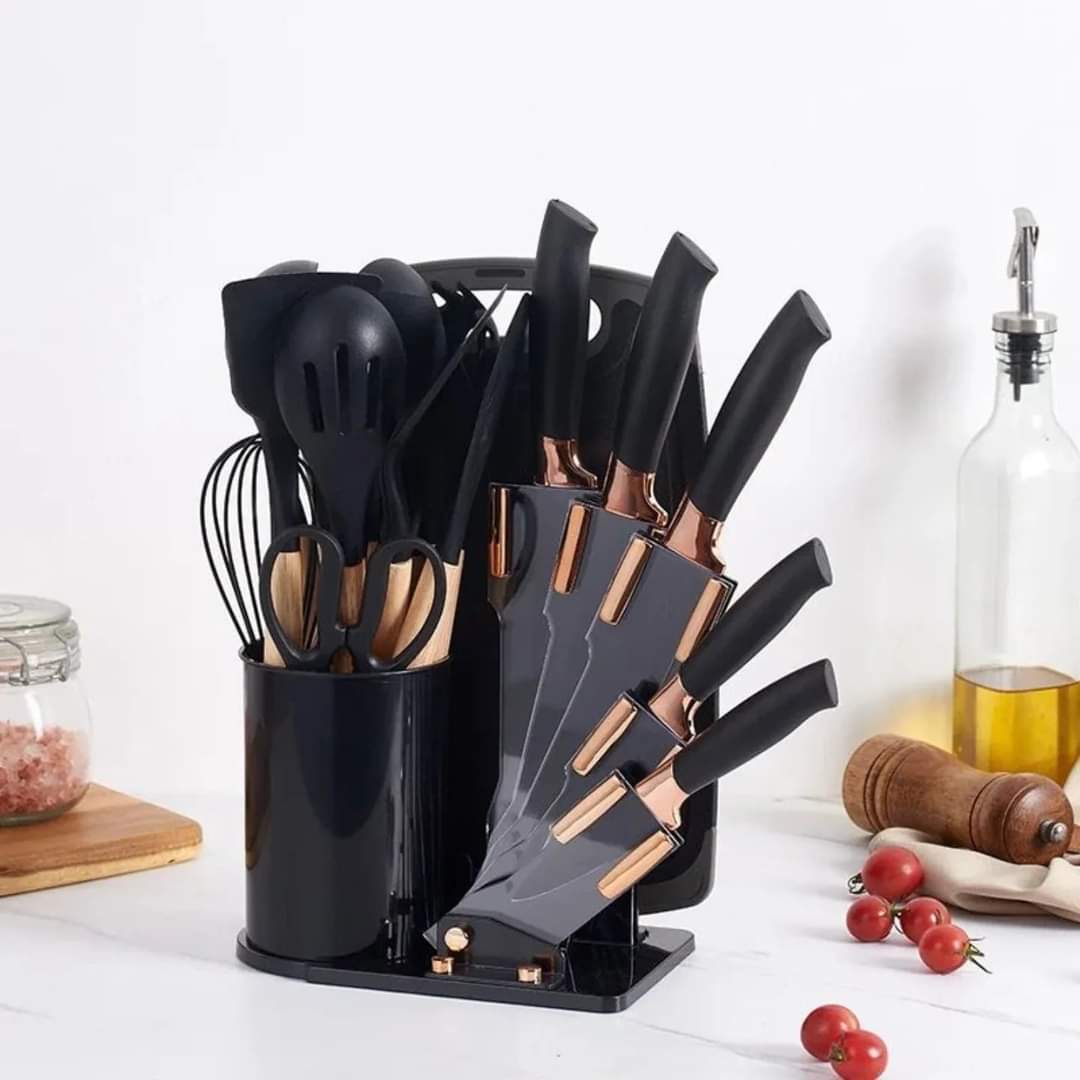 Essential 19-Piece Cooking Tool Set - Cofik