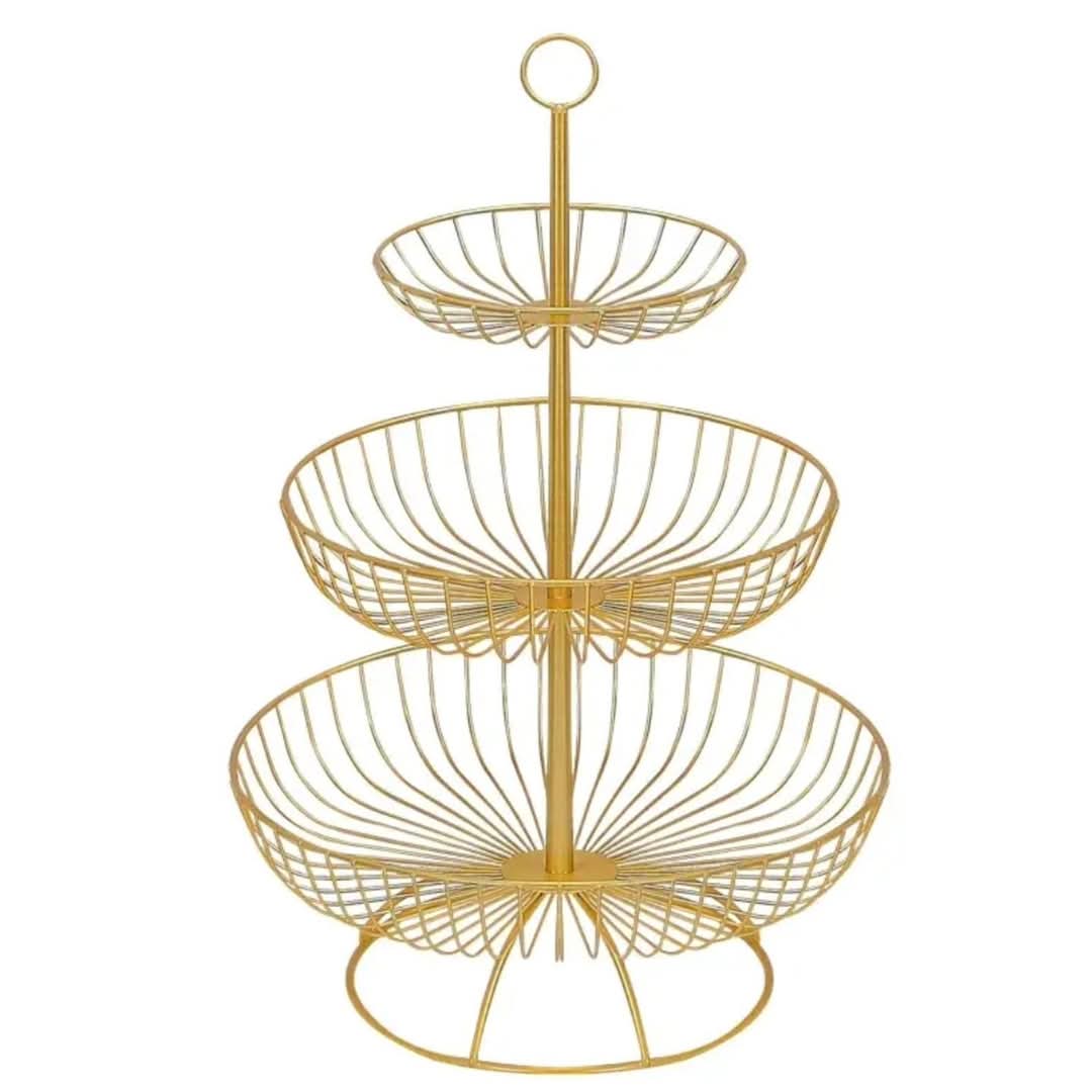 Space Saving 3 Tier Kitchen Shelf Organizer