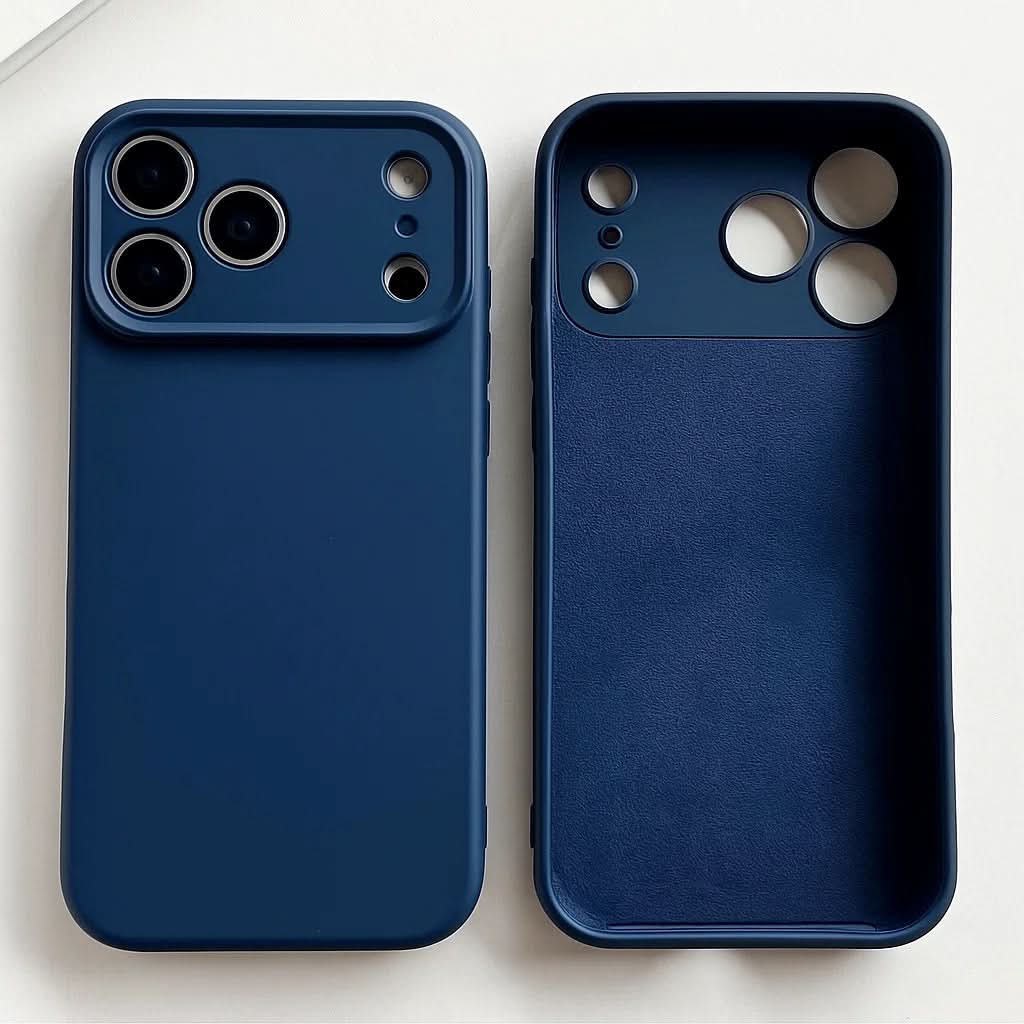 Durable Silicone iPhone 16 17 Case