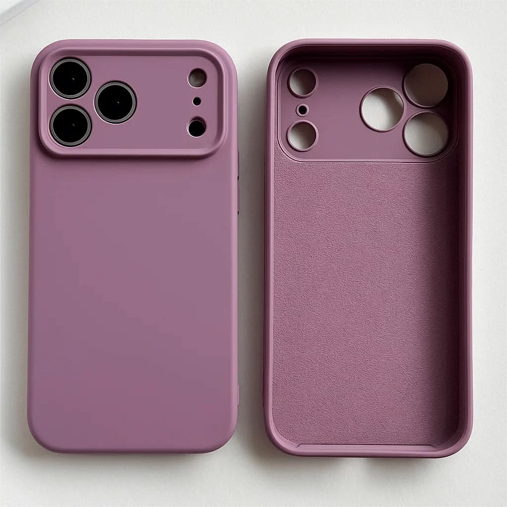 Durable Silicone iPhone 16 17 Case