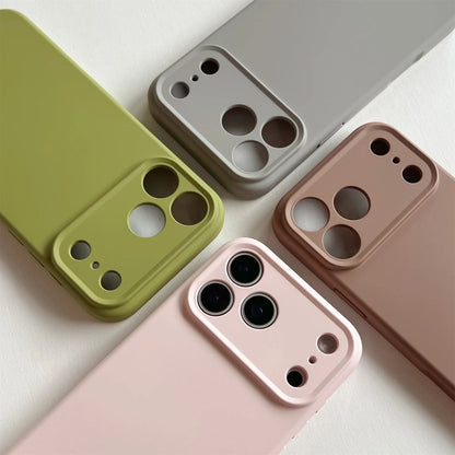 Durable Silicone iPhone 16 17 Case