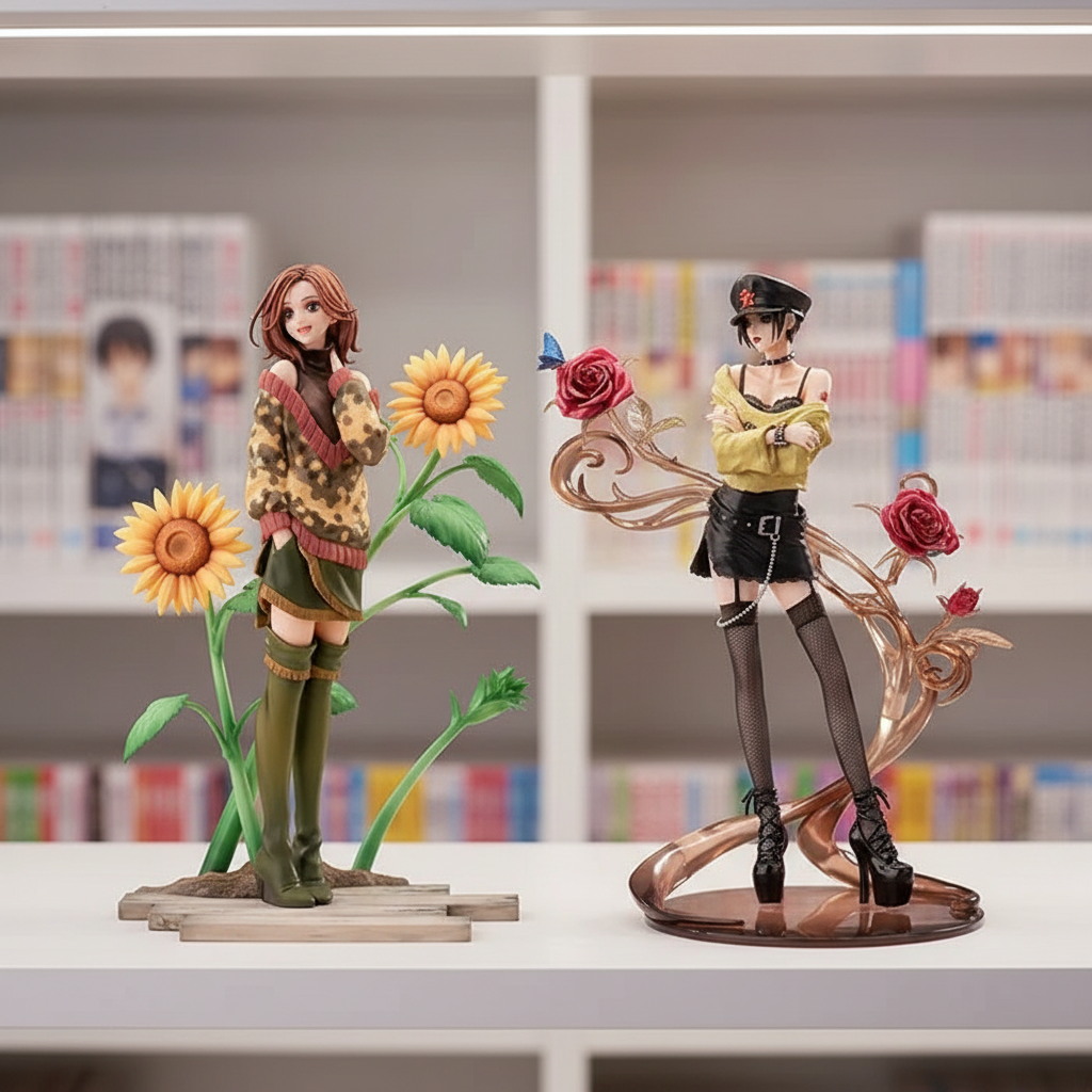 Authentic Anime Nana Figures 24cm Collectible Statue Set