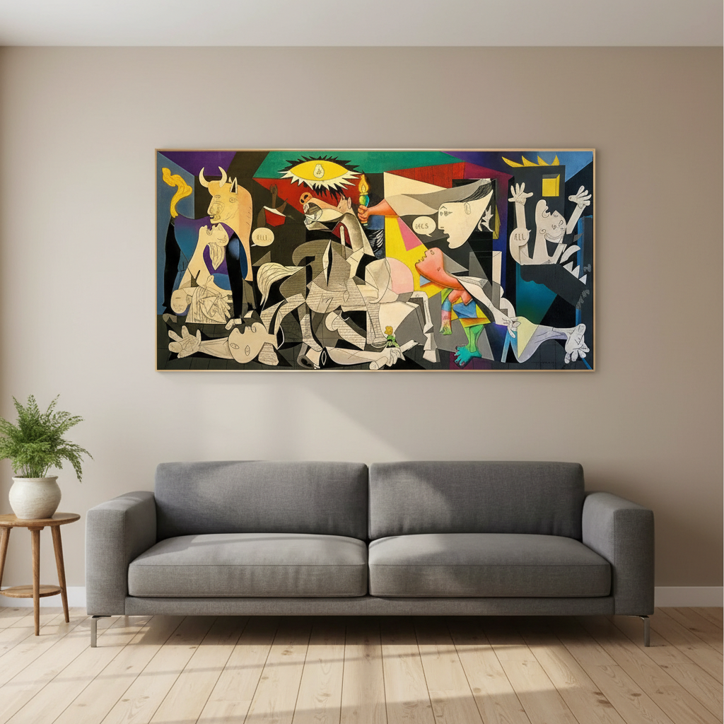 Pablo Picasso Guernica Wall Art Canvas Print - Cofik