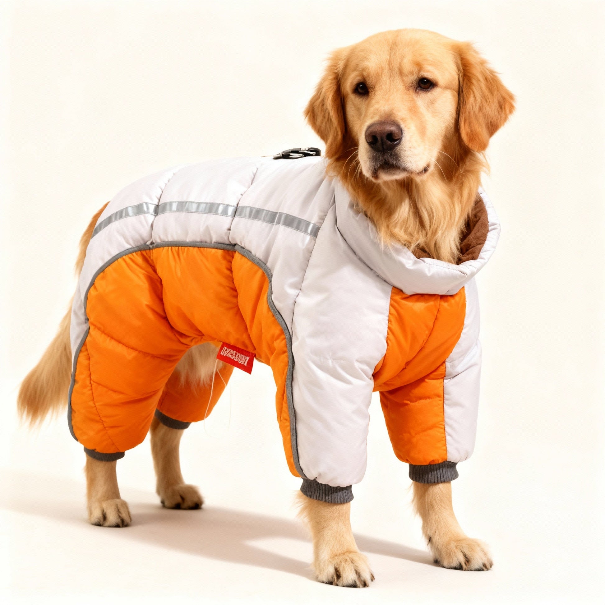 Cozy Waterproof Dog Winter Coat with Reflective Strips - Cofik