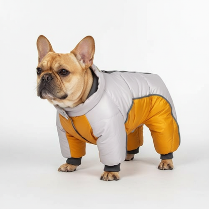 Cozy Waterproof Dog Winter Coat with Reflective Strips