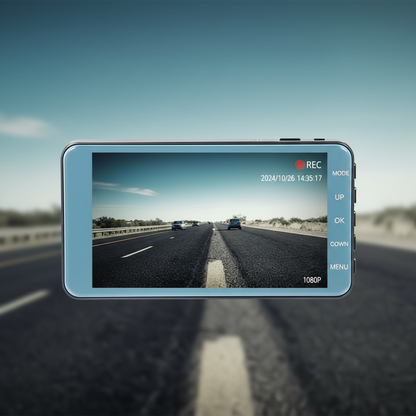 Night Vision Car Dash Cam With Front and Rear View