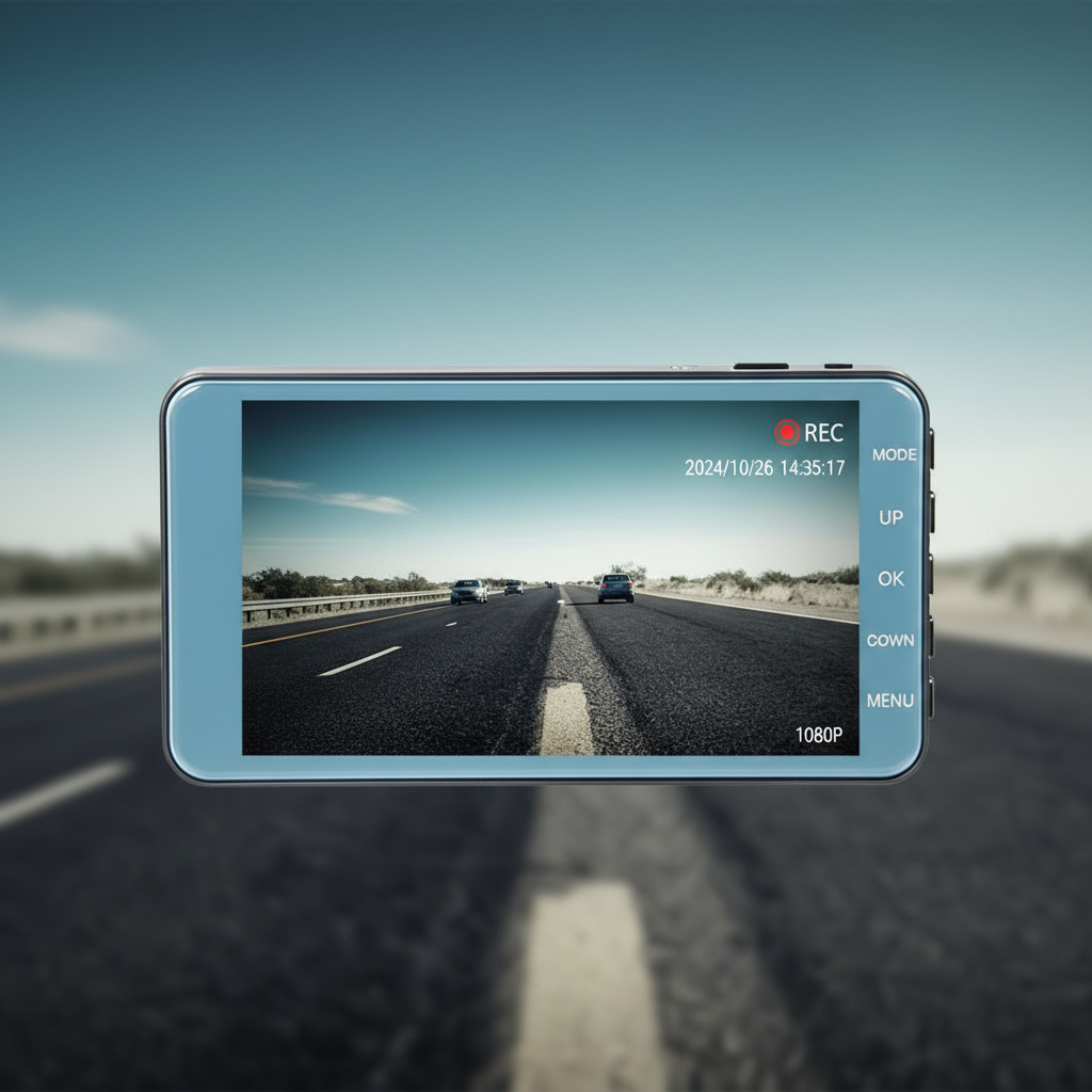 Dual Lens Car Dash Cam with Night Vision