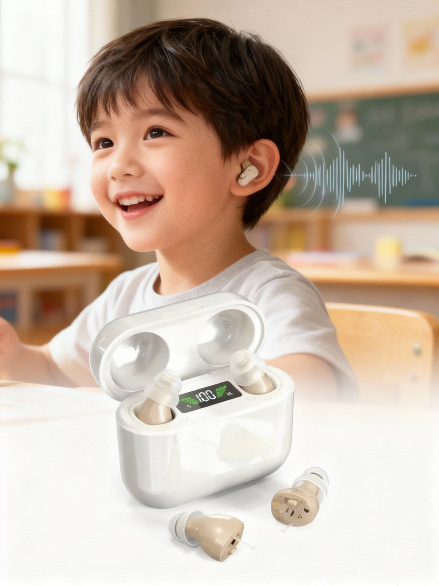 Long Lasting Digital Hearing Aids