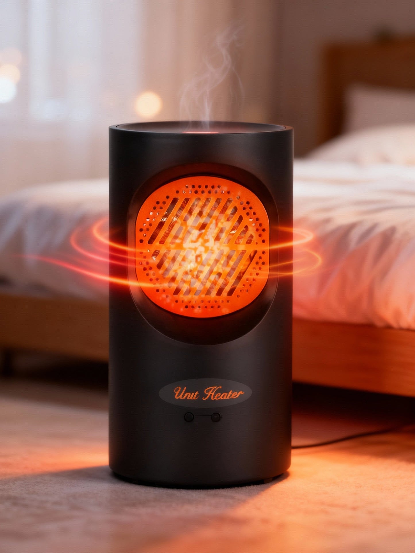 Compact 300W Personal Electric Space Heater