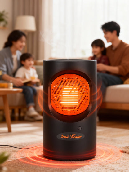 Compact 300W Personal Electric Space Heater