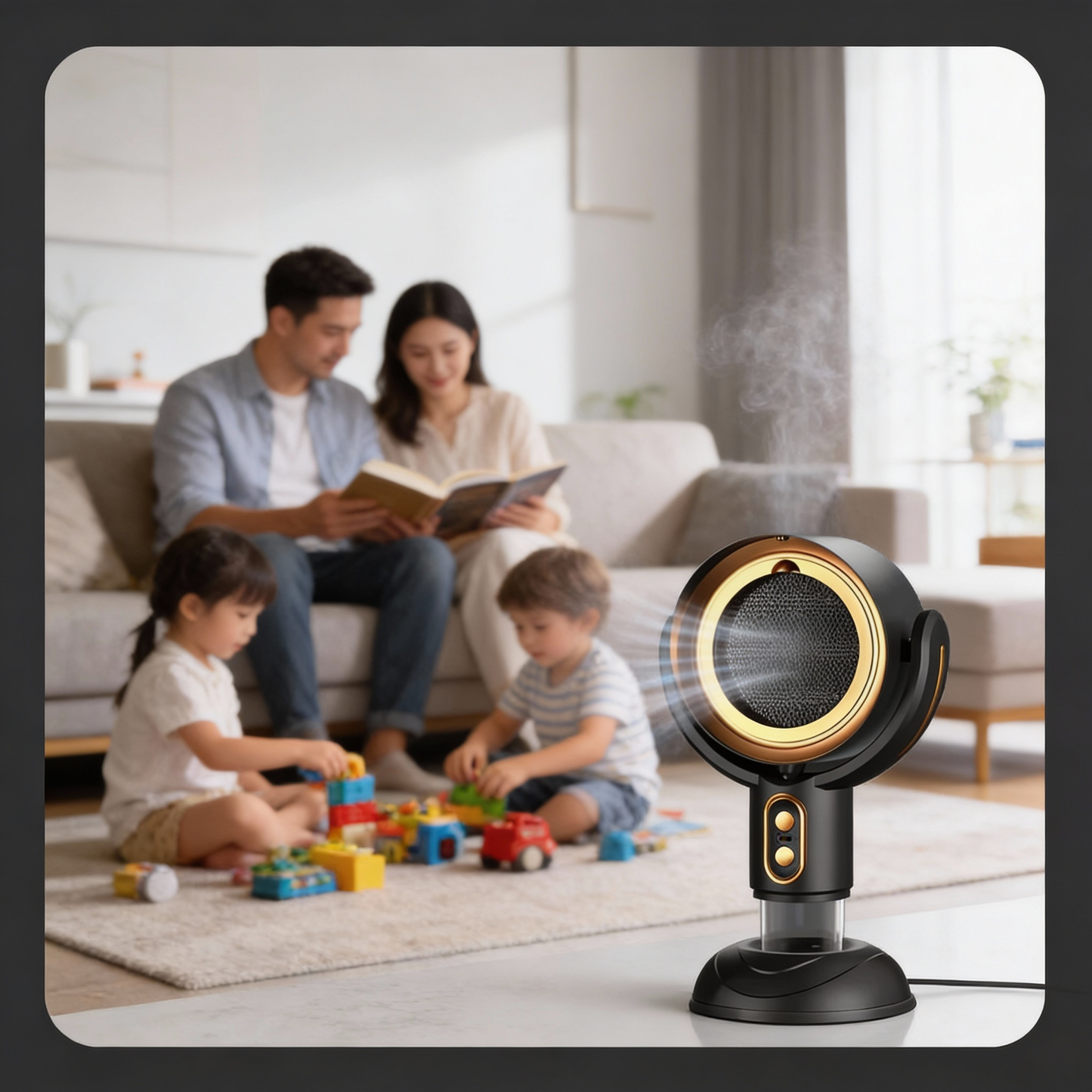 Compact Air Purifier Smoke Remover
