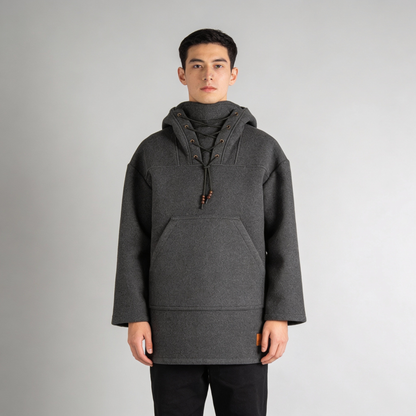 Warm Waterproof Wool Outdoor Jacket
