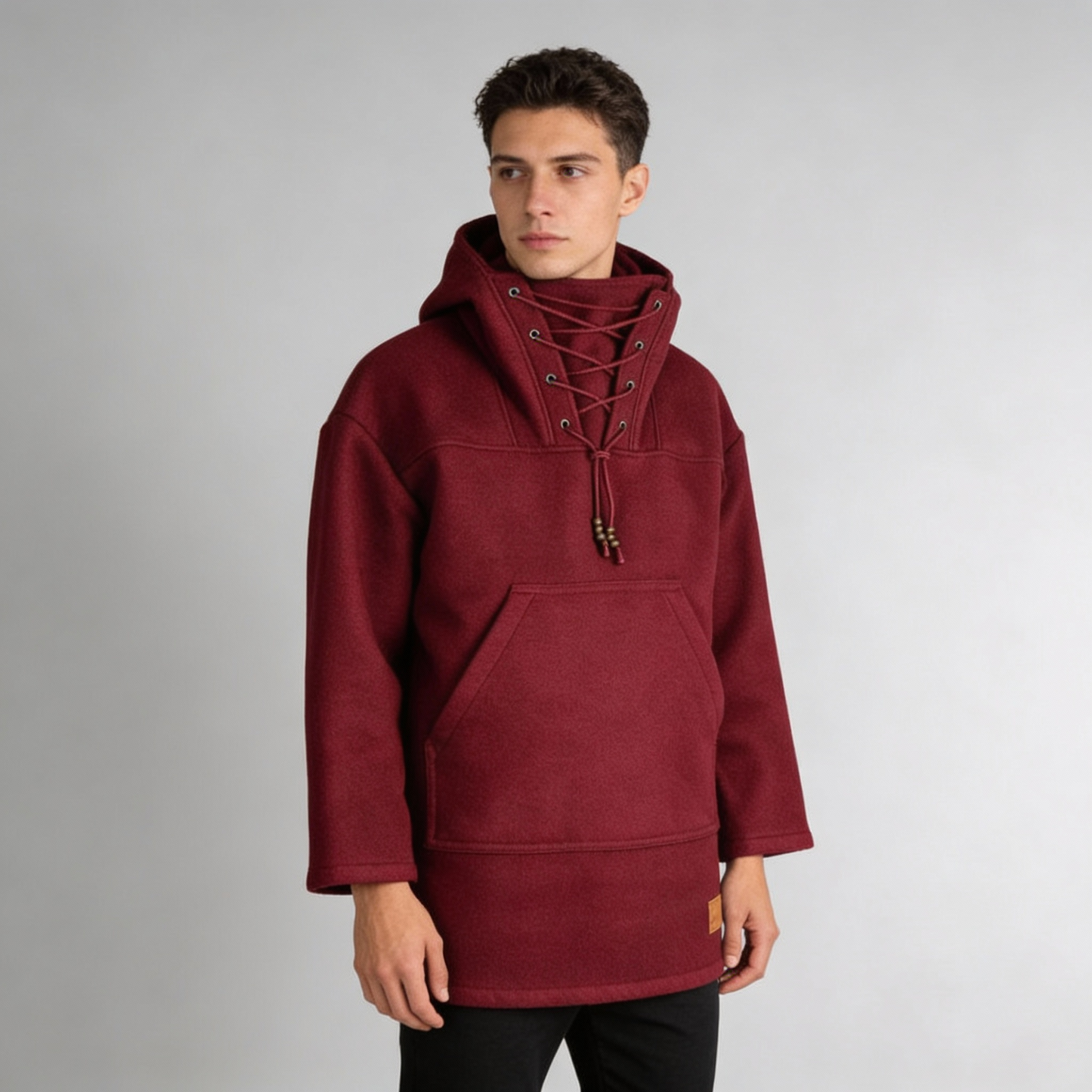 Warm Waterproof Wool Outdoor Jacket