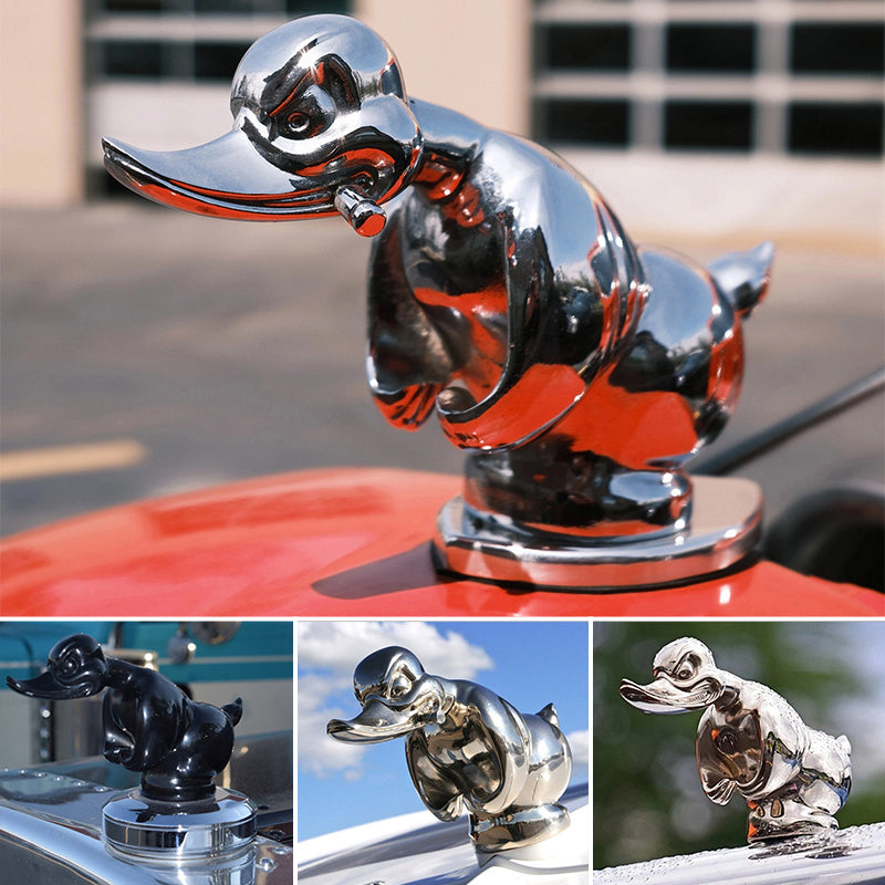 Funny Car Duck Hood Decoration