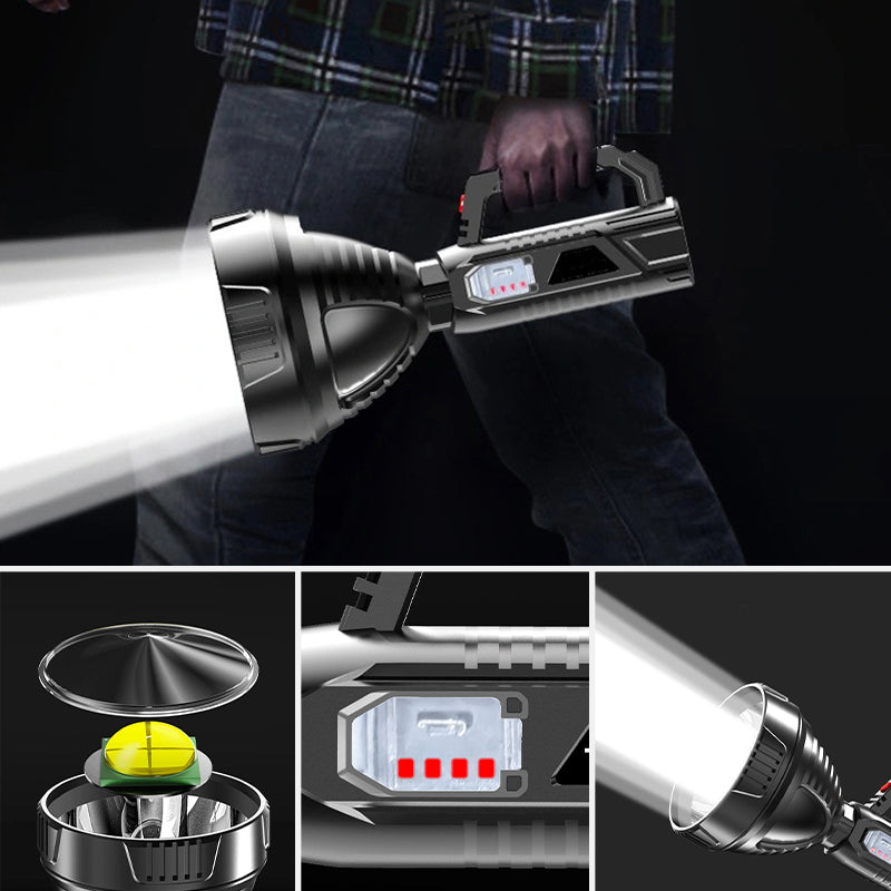 Portable Rechargeable LED Flashlight Torch