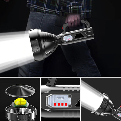 Portable Rechargeable LED Flashlight Torch