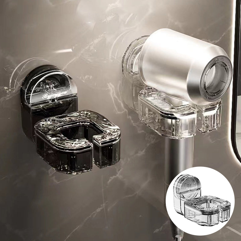 Adjustable Hair Dryer Holder No Drill Needed