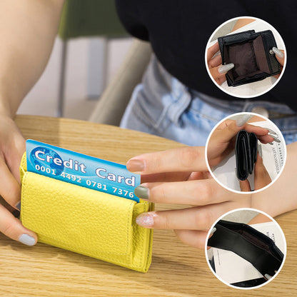 Compact Women's Folding Wallet