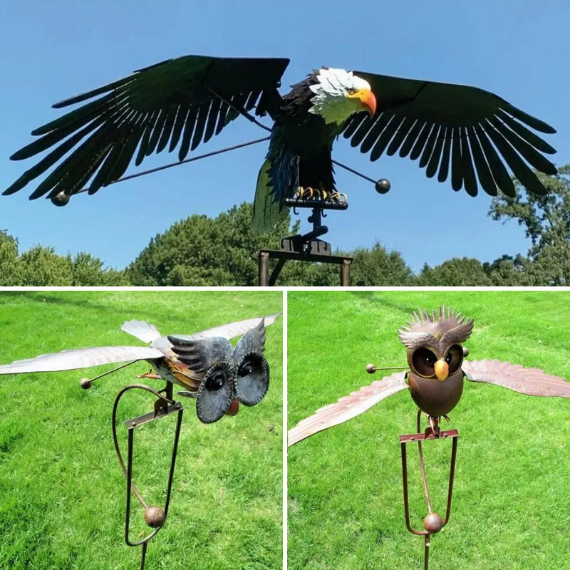 Outdoor Bird Garden Statue Decor