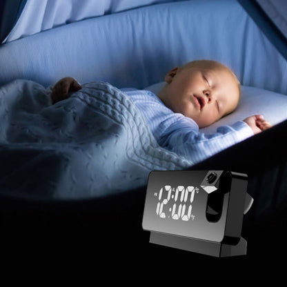 Wireless Digital LED Projection Alarm Clock