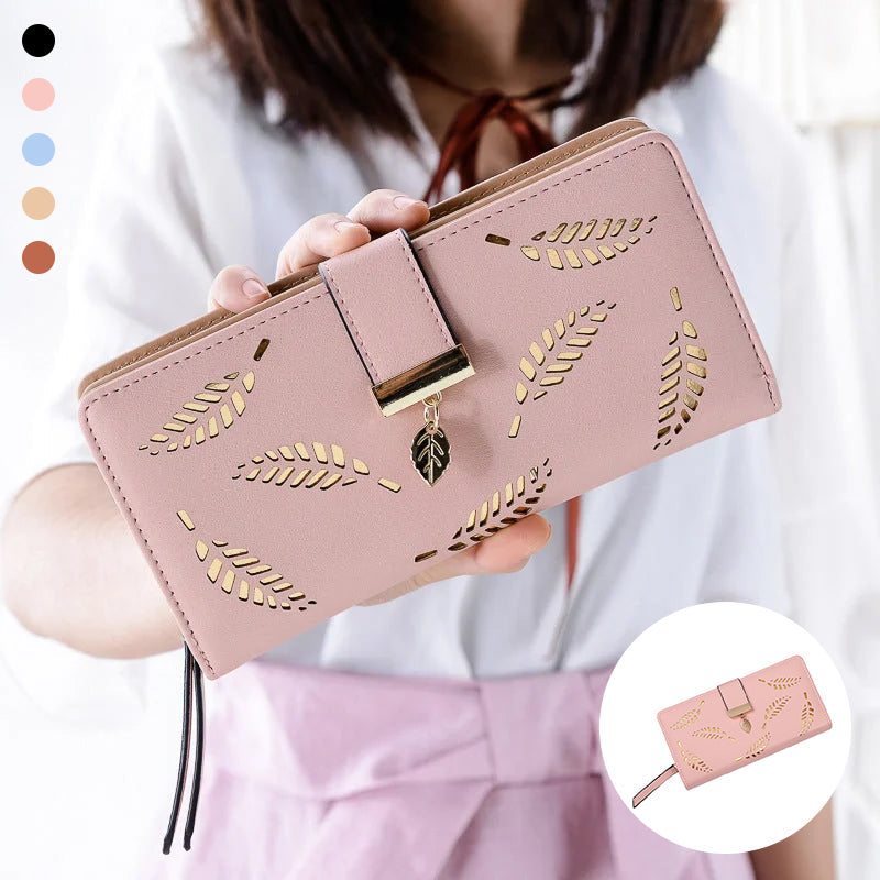 Stylish Ladies Wallet with Floral Design