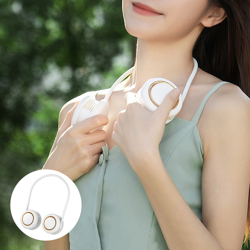 Compact Rechargeable Personal Neck Fan