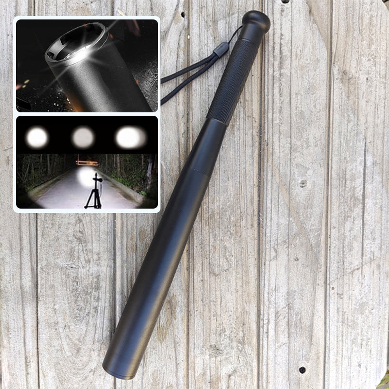Tough Baseball Bat LED Torch with 3 Light Modes