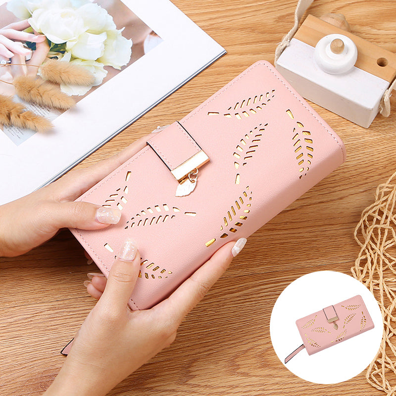 Stylish Ladies Wallet with Floral Design