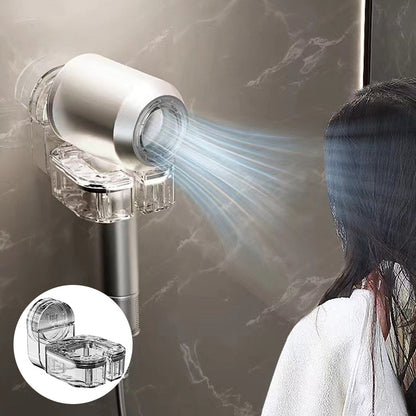 Adjustable Hair Dryer Holder No Drill Needed