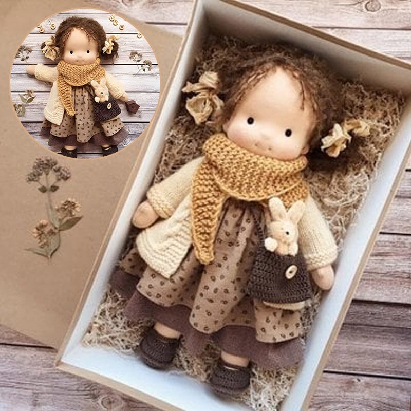Unique Artisan Wooden Doll Cofik
